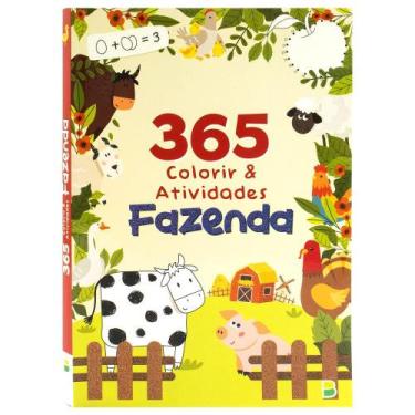 Imagem de Livro - 365 Vida na Fazenda - Colorir & Atividades