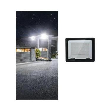 Imagem de Holofote LED IP66 À Prova d'Água 10W-200W Para Jardim E Rua Externa AC