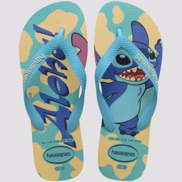 Imagem de Chinelo Havaianas Infantil Top Classicos Stitch 4148941 Buttercream, B