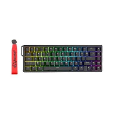 Imagem de Teclado Gamer Profissional Com Switch Magnético ATTACK SHARK X68HE F68