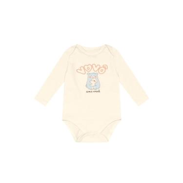 Imagem de Body bebê unissex em cotton Brandili Baby