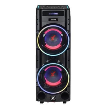 Imagem de Torre de Som Amvox ATX 2200M Pancadão 2200W RMS Bluetooth Bivolt