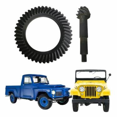 Imagem de Coroa E Pinhao Dana 44 8x43 538 Jeep Rural F75 Troller - Importado