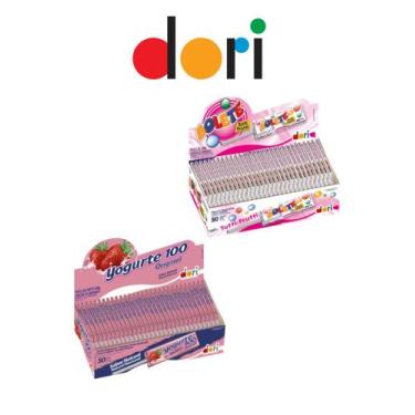 Imagem de Pirulito mastigavel lollipop dori c/50, YOGURTE 100