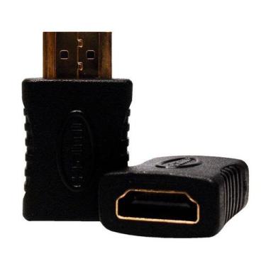 Imagem de Adaptador Hdmi Macho X Hdmi Femea Gold C/5 Loud