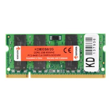 Imagem de Memória RAM Keepdata 2GB DDR2 800MHz Notebook - KD800S6/2G