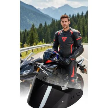 Imagem de Viseira fumê capacete moto anti risco policarbonato - Congratulations 