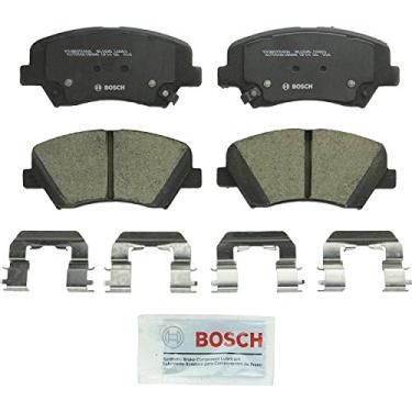 Imagem de BOSCH BC1595 QuietCast Conjunto de pastilhas de freio a disco de cerâmica premium - Compatível com Hyundai Velost selecionado; FRENTE