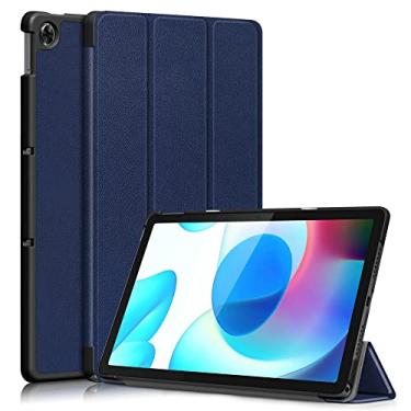 Imagem de Kepuch Couro-PU Capas Bolsas Estojos para Realme Pad 10.4" - Azul