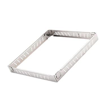 Imagem de Generic Fogão a gás ao ar livre Protetor de Vento Tela de Vento de aço Inoxidável Fogão Suporte de Fogão Suporte de Fogão de Camping