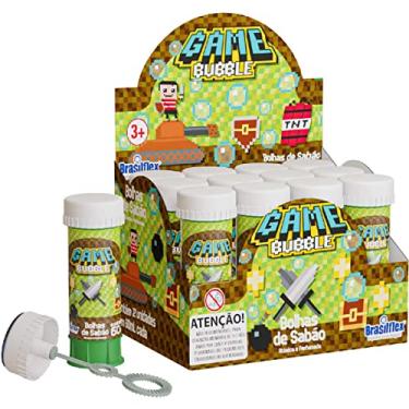 Imagem de Bolha De Sabão, Brasilflex, Game, 60 ml, Caixa com 12 Unidades