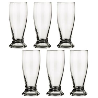 Imagem de Conjunto 6 Copos Vidro 200ml Munich Chopp Transparente Nadir