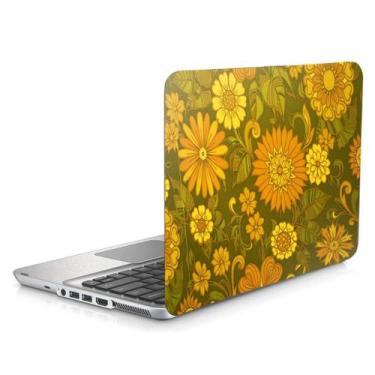 Imagem de Skin Adesivo Protetor Para Notebook 15" Flores Flowers D1 - Skin Zabom