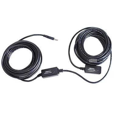 Imagem de Cabo Extensor Usb 2.0 Amplificador Repetidor 15 Metros Faz