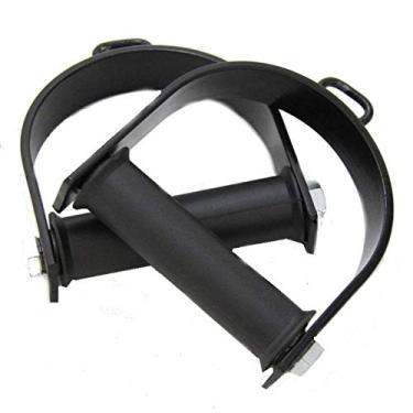 Imagem de Puxador Duplo Crossover Estribo Simples Musculação Academia