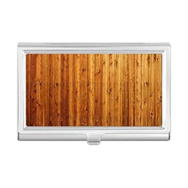 Imagem de Porta-cartões de visita com textura de papel de parede laranja para piso