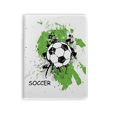 Imagem de Caderno de futebol americano, esportivo, capa de chiclete, diário de capa macia