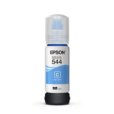 Imagem de Garrafa de Tinta Original Epson EcoTank T544 Ciano - T544220