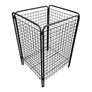 Imagem de Cesto Porta Expositor Fraldas Farmácia Bola Reforçado Branco