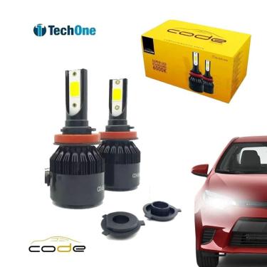 Imagem de Kit Super Led Standard 12V 6000K H4 Code - Tech One