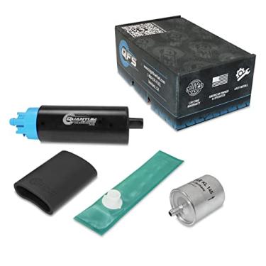 Imagem de QFS Motocicleta Bomba de combustível com kit de instalação mais regulador de pressão, filtro e vedação do tanque Para substituição BMW K1200GT LT RS, K75 (K569), R1100, R1150GS RS RT, R1200 Montauk C CL, R850R 1985-2007, HFP-439-F