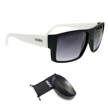 Imagem de Óculos de Sol Evoke Code BRA10 Black White Matte Gradient-Unissex
