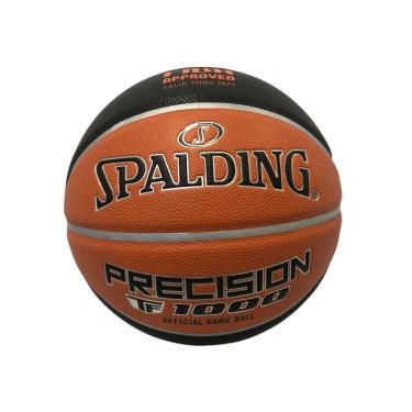 Imagem de Bola De Basquete Spalding Tf-1000 Precision FIBA - Preto DE.77528Z-Unissex