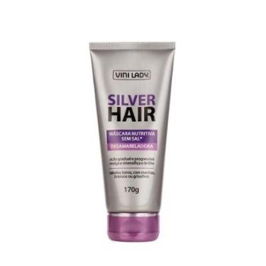 Imagem de Máscara Hidratante para Cabelo Silver Hair 170g Vini Lady-Unissex