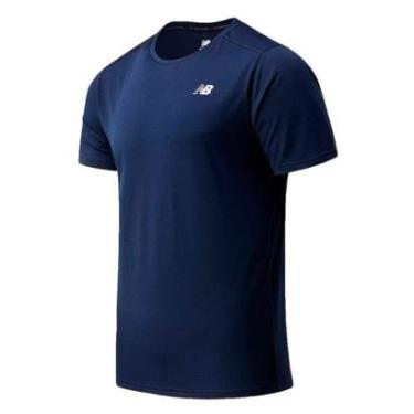 Imagem de Camiseta New Balance Accelerate Masculina - Marinho-Masculino