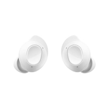 Imagem de Samsung Fones de ouvido Galaxy Buds FE True Wireless Bluetooth, conforto e segurança no ouvido, interruptor automático de áudio, controle de toque, assistente de voz integrado, branco [versão dos EUA,