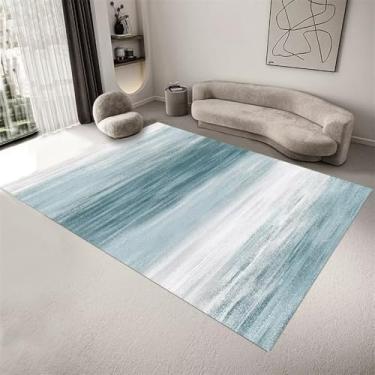 Imagem de Tapete de decoração de quarto Tapetes modernos para sala de estar Decoração de casa Tapete de chão macio Tapete de mesa de centro de escritório, flanela 11.180 x 280 cm 71 x 110 pol.