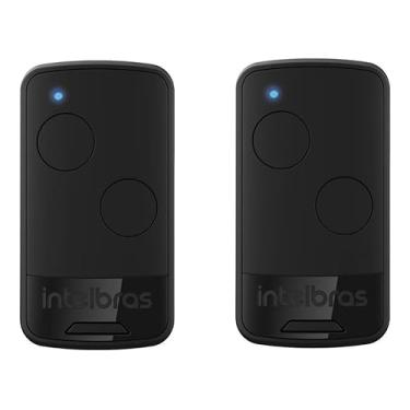 Imagem de Controle Remoto Para Portão Eletrônico Elétrico Cerca Eletrica 433mhz Intelbras 2 Botões Kit 2