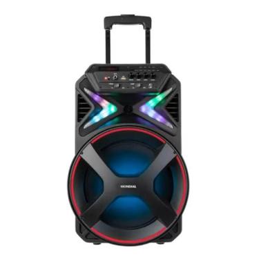 Imagem de Caixa Som Connect Bluetooth Amplificada Portátil 400W 8 USB - WCAN
