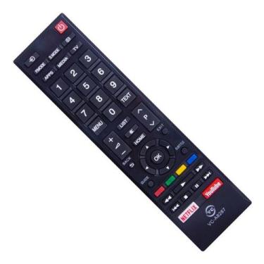 Imagem de Controle Compatível Tv Toshiba Philco Vc-a8287 - MB