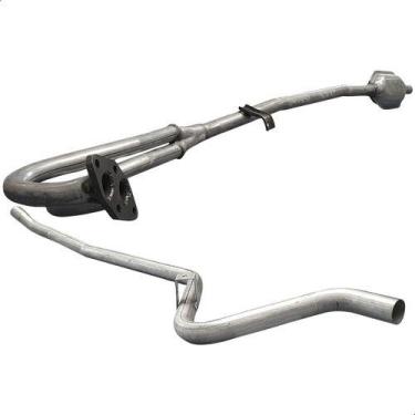 Imagem de Kit Escapamento Tubo Motor + Intermediário Del Rey 1.6 84 88 - ScapJá