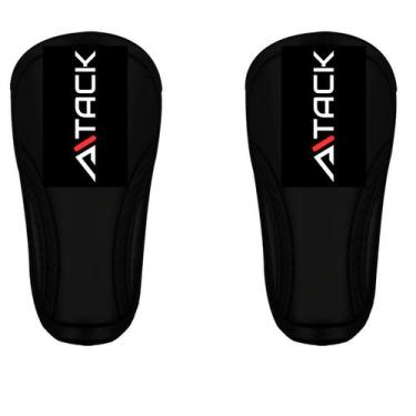 Imagem de Kit 10 Pares de Caneleira de Futebol Infantil Atack Start - Pentagol