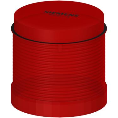 Imagem de Sinalizador Elemento Continuo Soquete Direto - Siemens | Vermelho 8WD4400-1AB