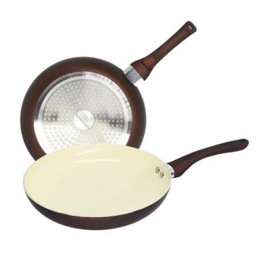 Imagem de Frigideira Indução Cerâmica Antiaderente Não Gruda 20cm - CASAMBIENTE