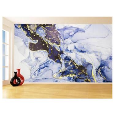 Imagem de Papel De Parede 3D Estilo Marmore Tintas Cores 3,5M Mbr133 - Você Deco