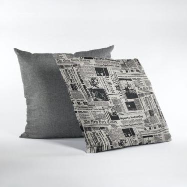 Imagem de Kit Capas de Almofadas Decorativas Lisa Estampada 45 X 45 - MILLENIADE