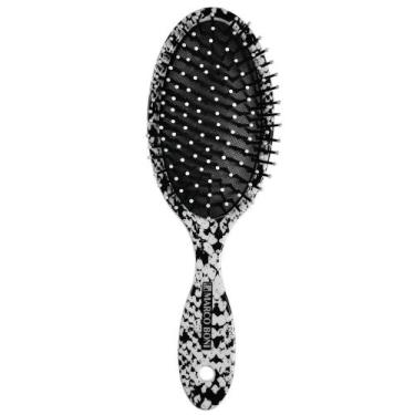 Imagem de Escova de Cabelo Para Uso Diário Snack Nylon Oval Marco Boni, Branco