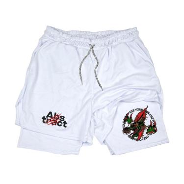 Imagem de Short Compressão Treino‎ Abstract Use Your Dragon Red-Masculino