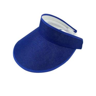 Imagem de Viseira Chapeu Praia E Campo Aba Larga - RPires, Azul royal, Unico
