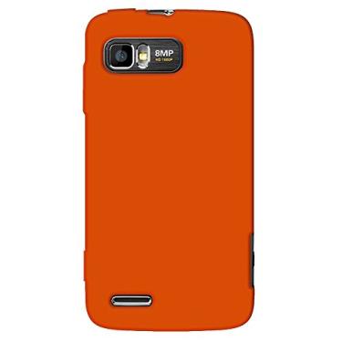 Imagem de Amzer Capa de silicone para Motorola ATRIX 2 MB865 AMZ92627-1 pacote - Laranja