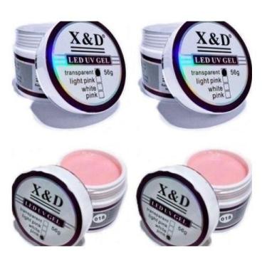Imagem de Gel Xed Transparent 56g Alongamento Unhas De Gel Led Uv - oem