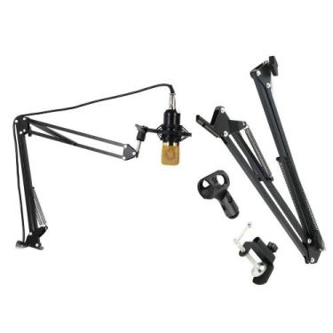 Imagem de Pedestal Suporte Mesa Articulado Para Microfone Podcast Nb35 - Jiaxi