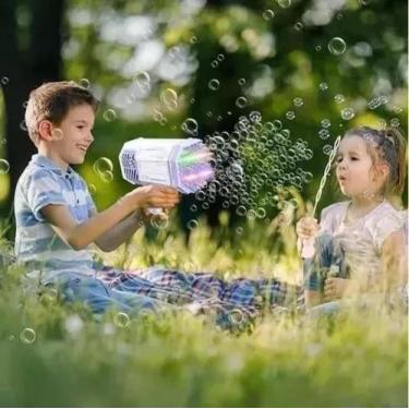 Imagem de Lança Bolhas De Sabão Brinquedo  69 Furos - Toys Fun