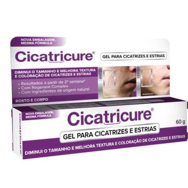 Imagem de Cicatricure Gel 60g Cicatrizes e Estrias - Genomma, 1, 60g