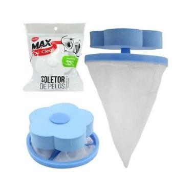 Imagem de Filtro Flutuante Coletor Pelos Fiapos Pet Máquina De Lavar - Clink