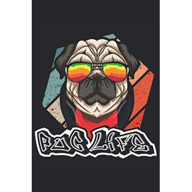 Imagem de Pug notebook: Pug notebook A5 dot grid - for planning, organizing and noting